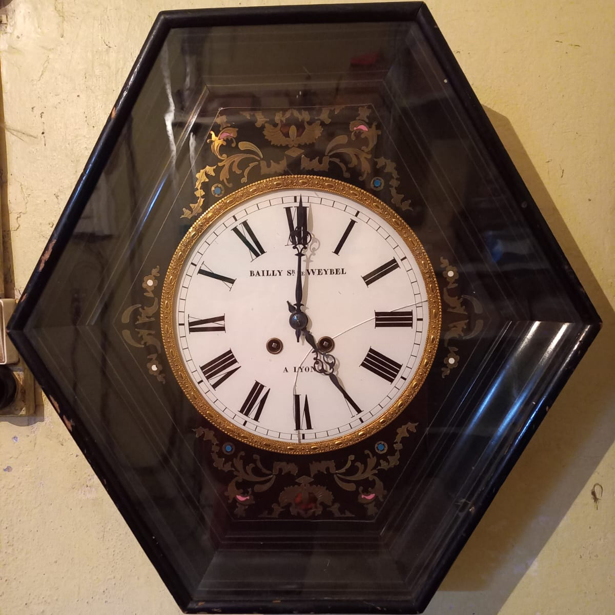 Réparation pendule tableau Franc comtois