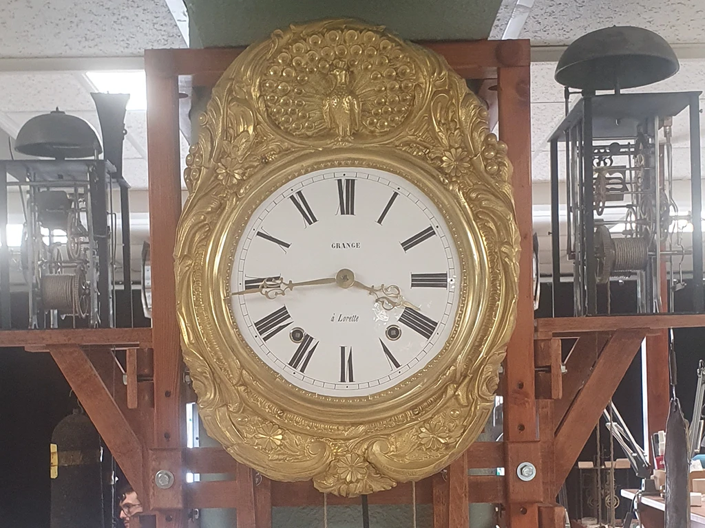 Horloger réparateur Lyon réparation Horloge Comtoise XIXe