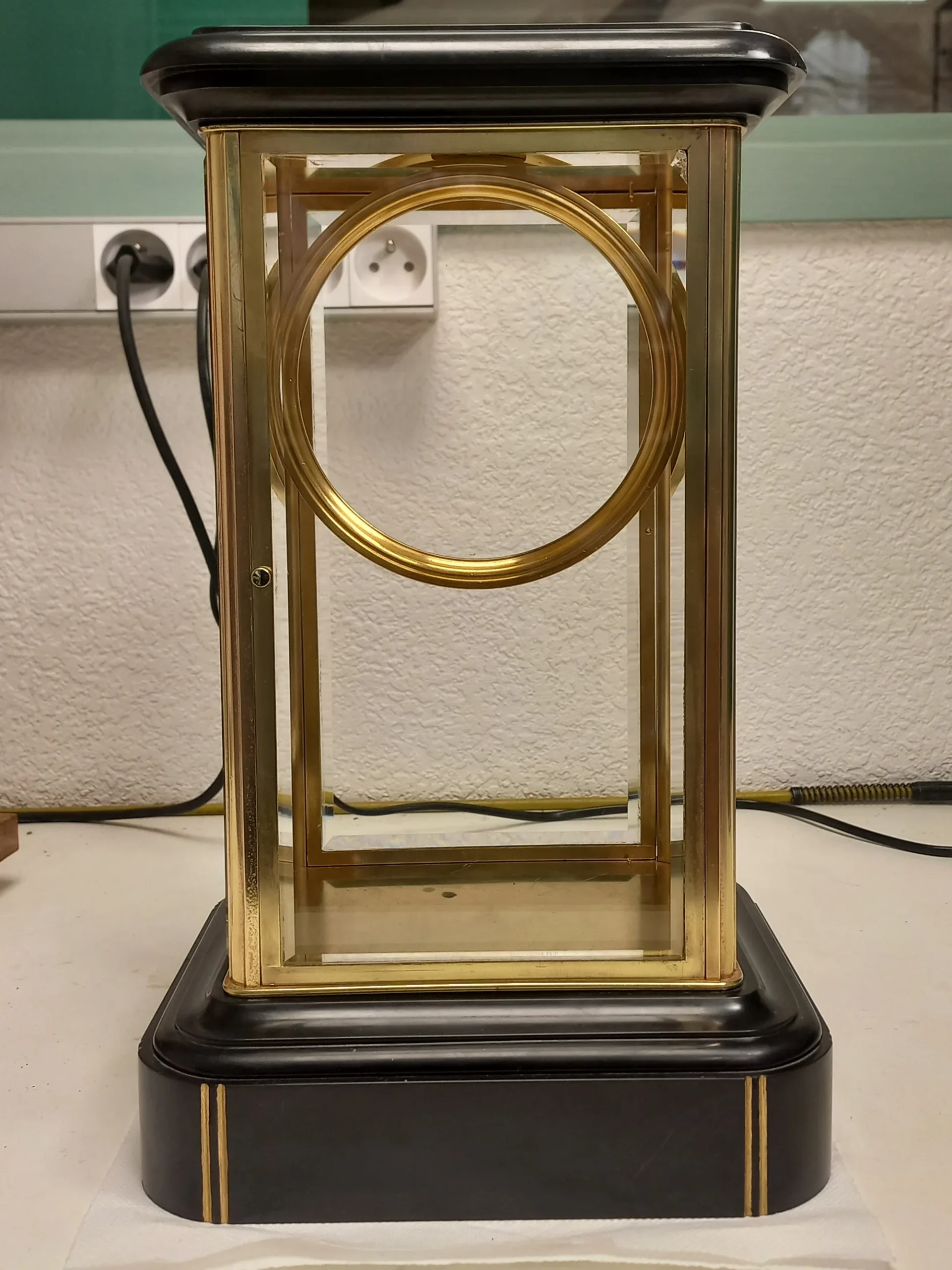 Horlogers Lyonnais Horloger Lyon réparation pendule état final avant