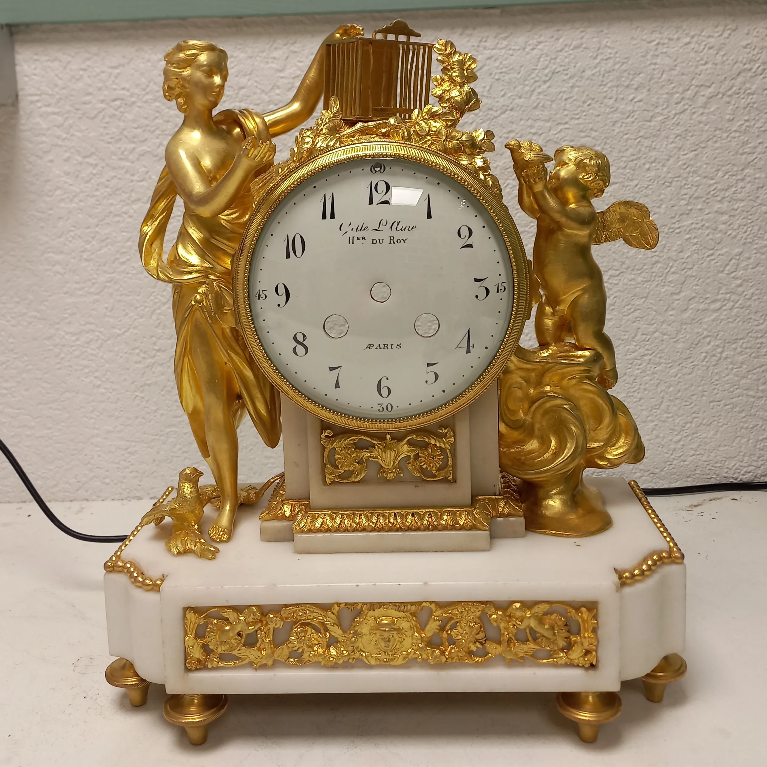 Horlogers Lyonnais Horloger Lyon réparation pendule état final